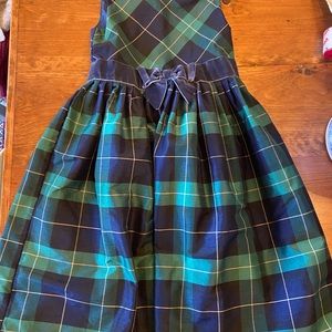 Hope & Henry Plaid Holiday Dress